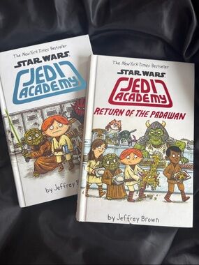 🌟Star Wars Jedi Academy Bundle of 2 Books by Jeffery Brown📚